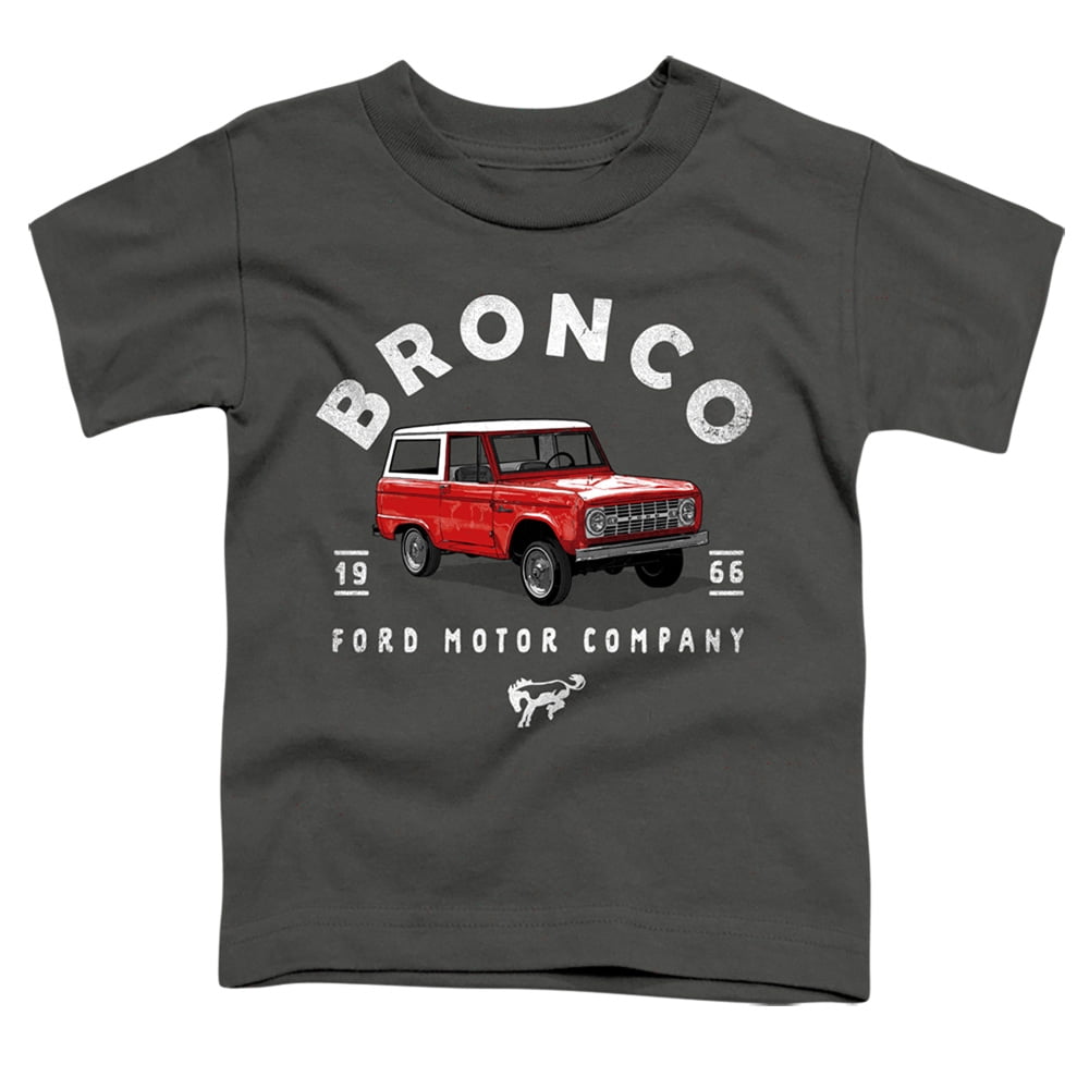 Trevco Ford Bronco Vintage Star Bronco Women's Short-Sleeve T-Shirt Black / XL