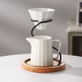 thumbnail image 7 of Coffee Dripper Stand Pour Over Coffee Stand Multifunction Coffee Filter Holder All In One Coffee Brewer for Coffee Lovers, 7 of 7