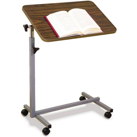 Essential Medical Supply Tilt Top Overbed Table with