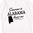 thumbnail image 3 of Inktastic Someone in Alabama Loves Me Toddler Sweatshirt, 3 of 4