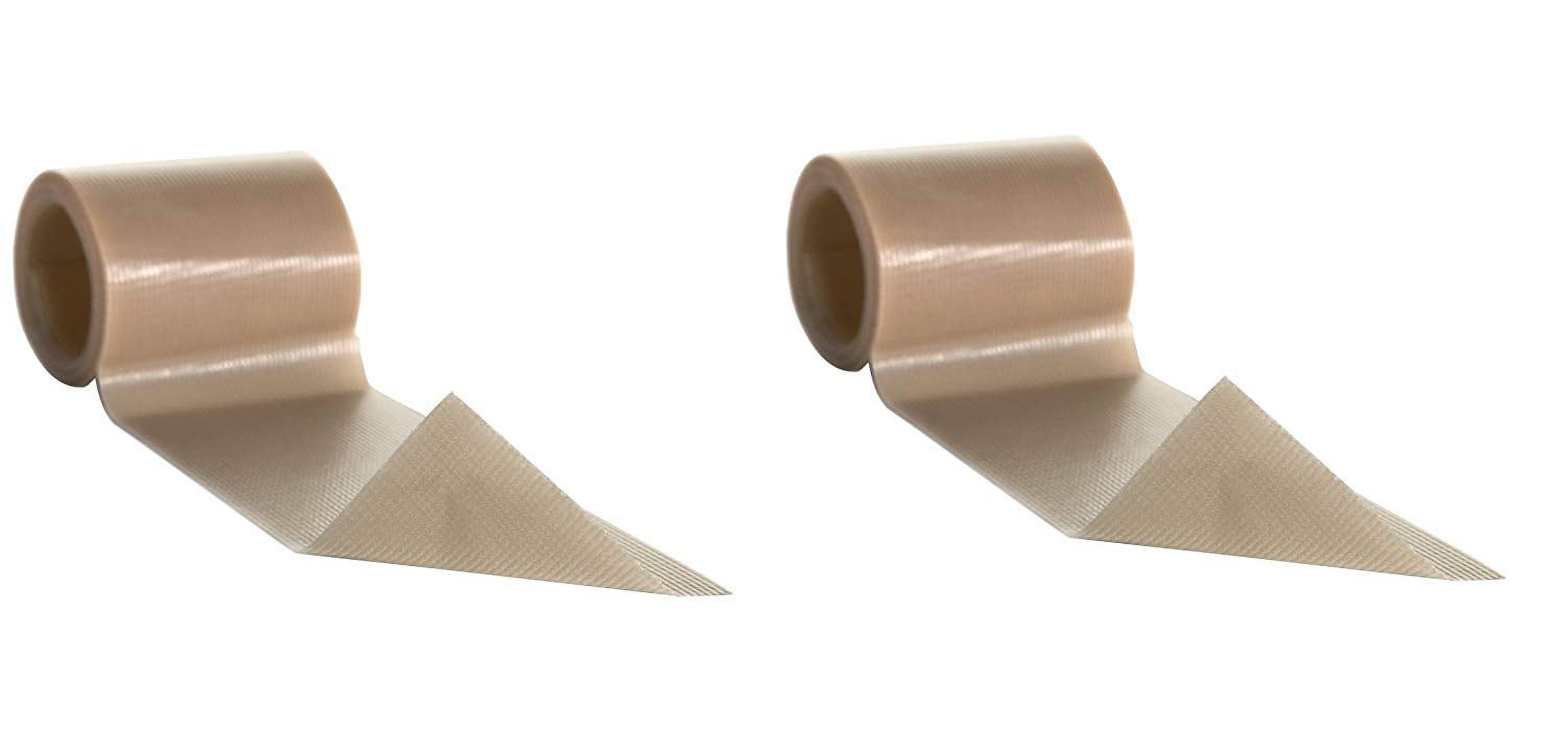 Molnlycke 298300 Mepitac Medical Tape  Skin Friendly Silicone ¾ in. x 118 in. Tan Non-Sterile (Set of 2)