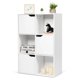 thumbnail image 2 of Armario Costway de 6 Cubos y Puertas Blanco 60 x 29 x 89,5 cm, 2 of 10