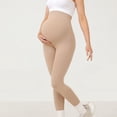 thumbnail image 3 of Maternity Leggings Over Bump 2026 - Buttery Soft Yoga Pants Pregnancy Workout Trousers High Waisted Stretchy Belly Support Joggers Pregnant Leggings Seamless Stretch Activewear Tights, 3 of 7
