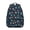 Alien Meteor Deep, variant on Alien Head Bright Green Pattern Backpack for School, Cute School Bag with Adjustable Shoulder Straps and Padded Back, 15.3"x11"x7.1"