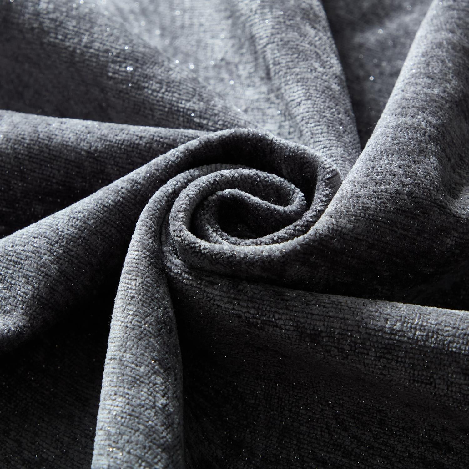 Demi Bonn 56" Modern Oversized Modular Sectional Sofa for Living Room, Chenille Fabric Couch with Cushion, 2 Plush Pillows, No Assembly Needed, Gray