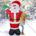 thumbnail image 2 of Papá Noel inflable de 8 pies Zhivalor decoración de patio Navidad con LED, 2 of 5