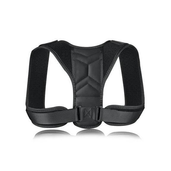 BESTSKY Back Brace Posture Corrector for Women,Shoulder Pain Relief,Ergonomic Support for Daily Comfort and Mobility,Black,M