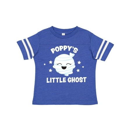 

Inktastic Cute Poppy s Little Ghost with Stars Gift Toddler Toddler Girl T-Shirt