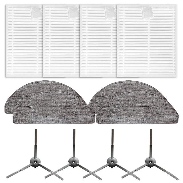 Mop Cloth Filter Brush For #ILIFE-V20 For #Laresar For #Vyzzle-D10 Robotic Vacuum Cleaner Spare Accessories Home Appliance Parts