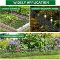 thumbnail image 5 of 25 Panels Garden Fencing Animal Barrier, 17in (H) X 27ft (L) No  Dog Fence, 1.25in  Rustproof Metal Decorative Fences for Yard,, 5 of 5
