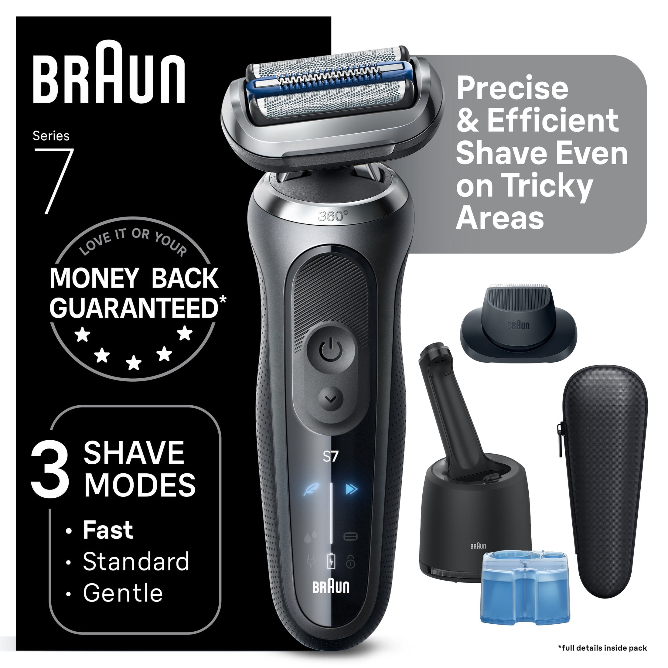 Braun Series 9 Pro 9465cc Wet Dry Rechargeable Portable Men's