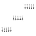 thumbnail image 1 of Toystoory 5x Guante Clip Grabber Holder Interlock Hanger Keeper Mosquetón Gancho Abrazadera Type1 NO1, 1 of 1