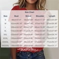 thumbnail image 3 of XUNKUSGA Womens Christmas Print T Shirts Casual Loose Crewneck Short Sleeve Tops for Women Trendy Christmas Graphic Plus Size Tops for Christmas Party Daily Wear M, 3 of 5