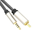 thumbnail image 4 of Miulika Plug Stereo Audio Video Cable Plated Connectors 50cmx1cmx1cm, 4 of 5