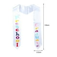 thumbnail image 6 of Fvsianol Kid Graduation Stole Graduation Sash Cartoon Graduation Stole with Angled End Non slip Detachable Printed Design for Kids Graduation, 6 of 8