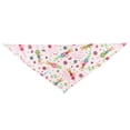 thumbnail image 2 of Greeniant Portable Pets Slobber Triangular Tie Algodón Lavable Bufanda Decoración Pañuelo Toalla Regalo de vacaciones Babero para exteriores Ropa para mascotas Blanco Greeniant PT003857-01, 2 of 6