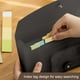 thumbnail image 4 of Organizador de Archivos Tipo Acordeón de Plástico Marrón | Estante Compacto Multifuncional con Etiquetas | 26 X 14 X 2,7 Cm | Portátil y Duradero | Ideal para El Hogar, La Oficina y Los Viajes, 4 of 6