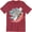 Red, variant on Beautiful American Bald Eagle With Red Eyes - Independence Men's T-Shirt