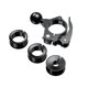 thumbnail image 2 of Ciclismo Soporte para teléfono móvil para bicicleta Kit de soporte para manillar de motocicleta (negro) Likrtyny Para estrenar, 2 of 9