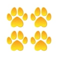 thumbnail image 2 of Animal Wall Decal Beautiful Yellow Repeating Paw Prints Pattern Bedroom Wall Decal for Children Dog Cute Themed Room Decal - Size: 6 In x 6 In, 2 of 5