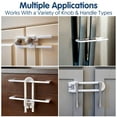 thumbnail image 6 of Wittle Sliding Child Safety Cabinet Locks (6 Pack) | Baby Proof Cabinet Locks, 6 of 8