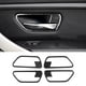 thumbnail image 5 of Cubierta de manija de puerta interior, 4 piezas de fibra de carbono para conducción a la izquierda, cubierta de manija de puerta interior de fibra de carbono, ajuste para 3 Series F30 2013-2018, 5 of 5
