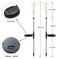 thumbnail image 4 of Honche Solar Fireworks Lights Outdoor Waterproof LED Garden Pathway Decoration Lighting(2 Packs-Multi color), 4 of 8