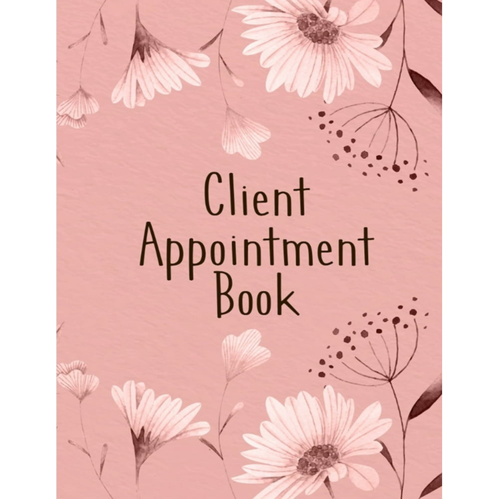 Client Appointment Book Appointment Book for Salons, Spas, Hair