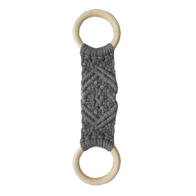 Bathroom Products Hanging Kitchen Towel Rack—Hand Crochet Bohemian Circular Towel Holder for Kitchen Bathroom and Restroom