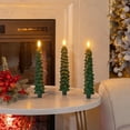 thumbnail image 2 of Velas sin llama para árbol de Navidad de Lamp Homemory, 24 cm, 3 unidades, 2 of 8