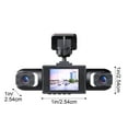 thumbnail image 3 of 4-Lens 360 Degree Car Dash Cam, 1080P Full HD Wireless Driving Recorder, Interior Infrared Night Vision Camera, Compact Durable Vehicle Surveillance Camera, Easy Installation for Safety & Evidence, 3 of 3