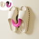 thumbnail image 1 of Fiudx Perchero de Baño con Ventosa, Gancho de Pared para Almacenamiento, Diseño Compacto, Multiusos, Organizador de Baño, Blanco, 12 X 11 X 6 Cm, 1 of 7