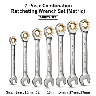 TITAN - 82057 SUREBILT 11 PIECE METRIC MM COMBO WRENCH SET