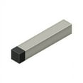 thumbnail image 3 of Deltana BDSS40U15 4" Modern Square Heavy Duty Door Bumper; Steel; Satin Nickel Finish, 3 of 4