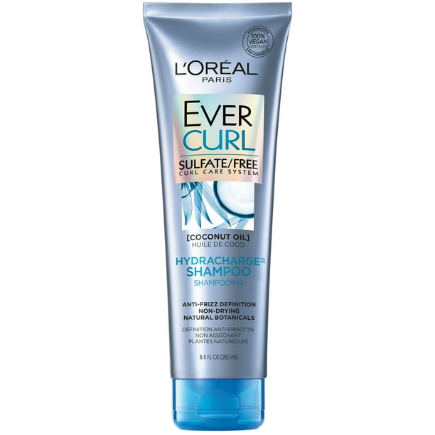 L #39 Oreal Paris EverCurl HydraCharge Shampoo Sulfate Free 8 5 oz