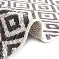 thumbnail image 4 of Jill Zarin Outdoor Collection Area Rug - Costa Rica (7' 10" Octagon Charcoal Gray/Ivory), 4 of 11