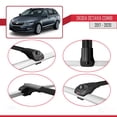 thumbnail image 4 of Compatible with Skoda Octavia 3 (5E) SW Post-Facelift 2017-2020 ACE-1 Car Roof Rack Cross Bar Black Aluminium 3 Bars, 4 of 7
