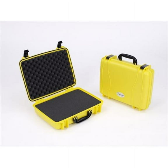 Seahorse 710 Case with Foam- Yellow