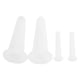 thumbnail image 5 of 4 piezas de taza de masaje de silicona con absorción de humedad, ventosa para el rostro, cuidado de la salud corporal, blanco, 2 grandes, 2 pequeños, 5 of 15