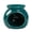 Dark Green, variant on wutoase Ceramic Essential Oil Burner, Small Tealight Candle Holder & Wax Melt Warmer, Aromatherapy Diffuser for Home Desk Fragrance Decor
