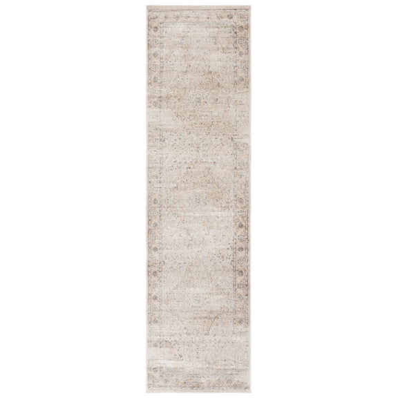 SAFAVIEH Atlas Aletha Oriental Runner Rug, Ivory/Beige, 2'2" x 8'