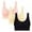 Pink, variant on Babcutegg Sports Bra for Women Nylon&Spandex Cross-Back Full Coverage 3PC Underwear for Women Black 3XL