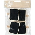 thumbnail image 1 of Lucky Dip Chalkboard Clips 4/pkg-rectangle 2.25"x1.75", 1 of 1