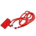 thumbnail image 2 of Limei 1 Pack Phone Lanyard Universal Adjustable Neck Straps with Adhesive Phone Tether Tab, Phone Lanyard Crossbody Compatible with Most Smartphone - Red, 2 of 7