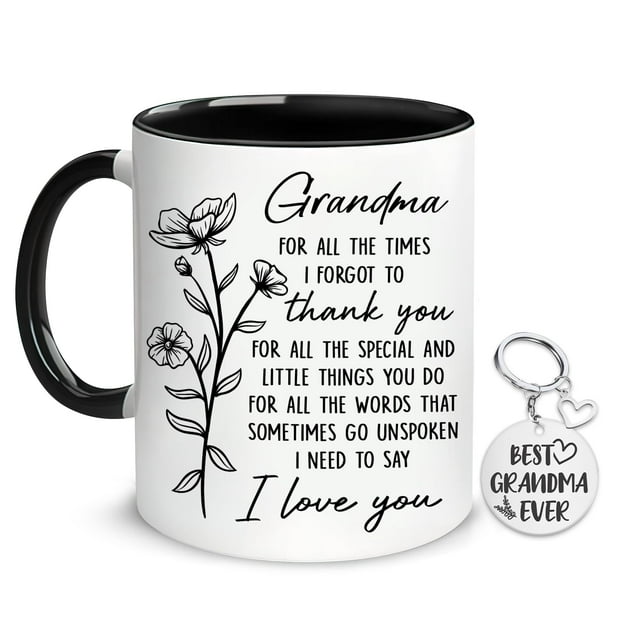 Taza de Café Hyturtle para Abuela 325 ml de Cerámica