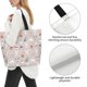 thumbnail image 3 of Fotbe Various Rabbits Bolsa Tote Estética de Lona con Estampado para Mujer - Bolsa Reutilizable de Hombro Casual para Vacaciones, Compras, Trabajo y Gimnasio, 3 of 8