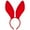 Red, variant on BEGHUAS Rabbits Cosplay Makeup Headband Sweet Long Ear Easters Headwear Hairbands Dress up Hairbands Birthday Party