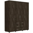 thumbnail image 4 of Closet Armable Fontan Chocolate Armario Recámara Excelsior, 4 of 5