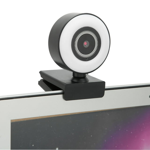 Webcam, Caméra d'Ordinateur 5 Mètres / 5.5yd Distance de Ramassage avec Microphone pour les Diffusions Web en Direct pour les Vidéoconférences pour l'Enseignement Web