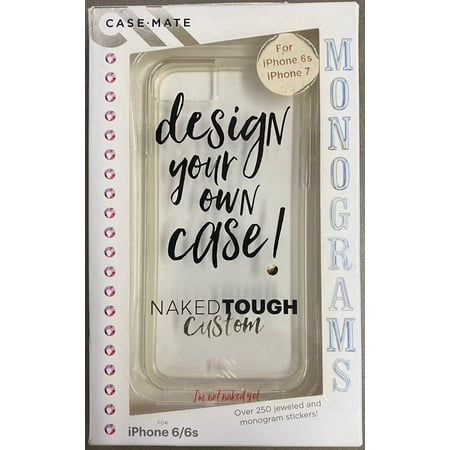 Case-Mate Naked Tough Series Custom Case for Apple iPhone 6 /6s/7 - Clear